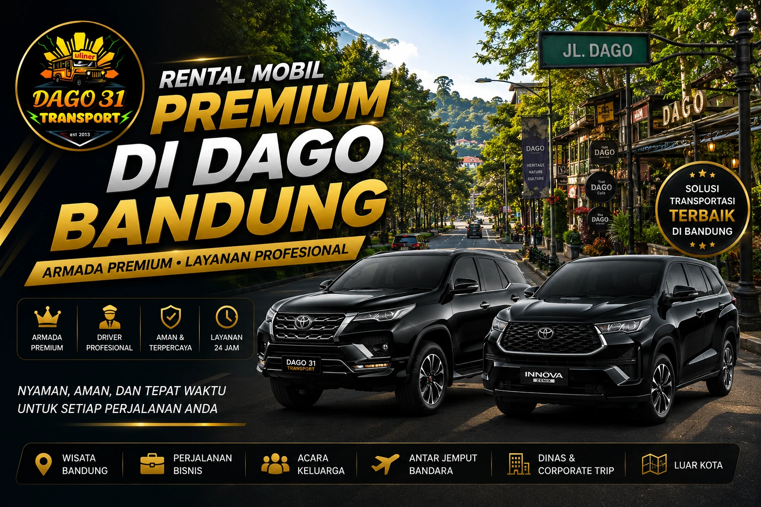 rental mobil dago bandung