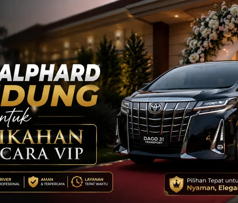 alphard pernikahan vip