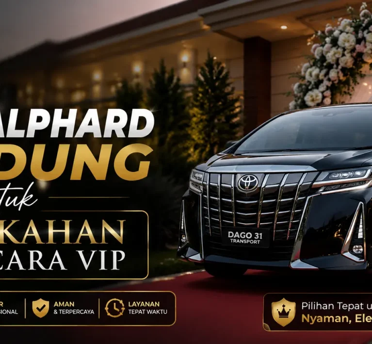 alphard pernikahan vip