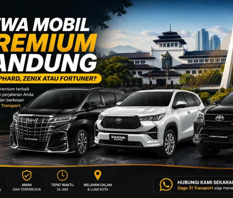 alphard zenix fortuner dago 31 transport