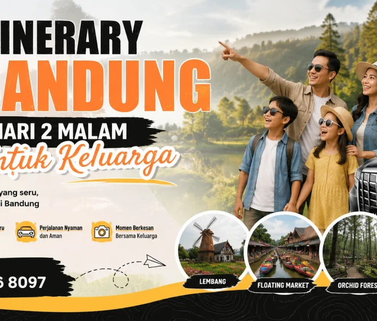itinerary keluarga 3 hari 2 malam