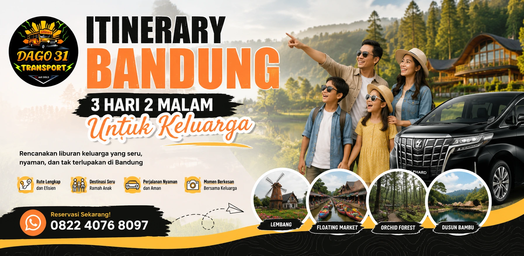 itinerary keluarga 3 hari 2 malam