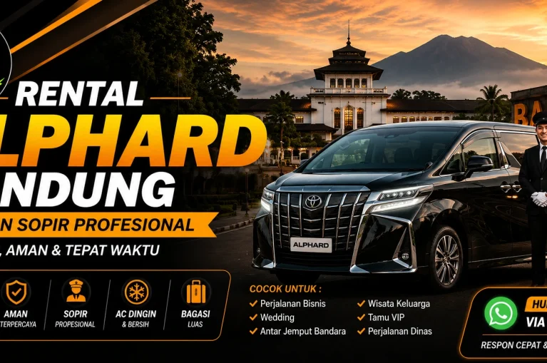 rental alphard bandung