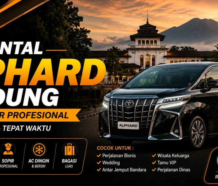 rental alphard bandung