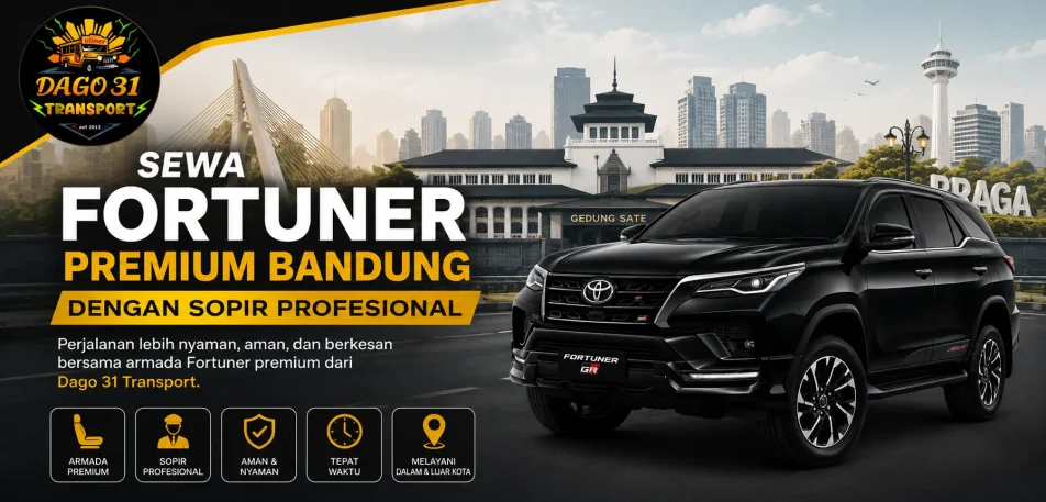 fortuner premum bandung